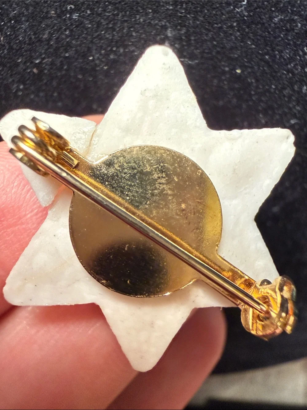 Cream Star & Rose Brooch – Elegant Women's Jewelry